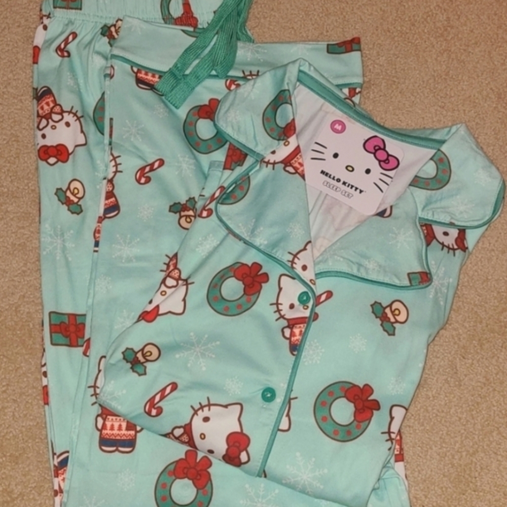 Hello Kitty Christmas Sleep Set 🎄 Pajama Set
